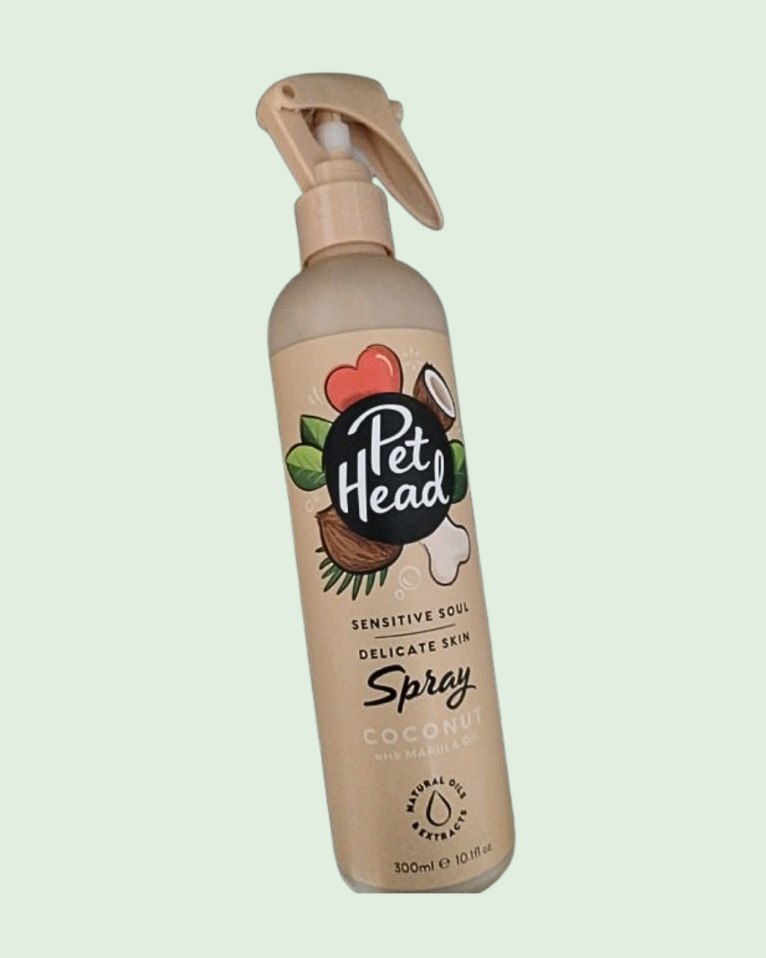 Spray sans rinçage peaux sensibles Pet Head