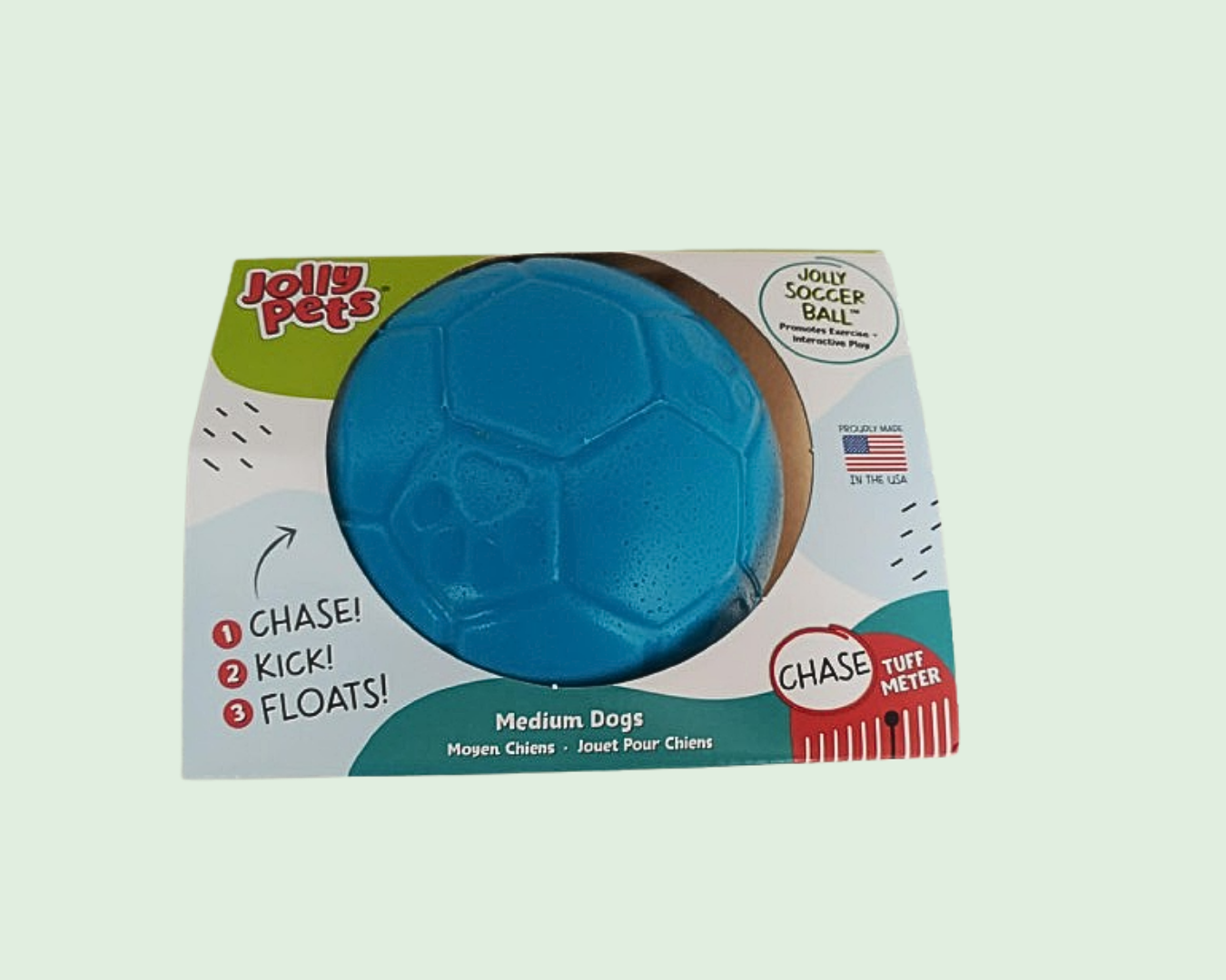 Ballon de football Jolly Bleu