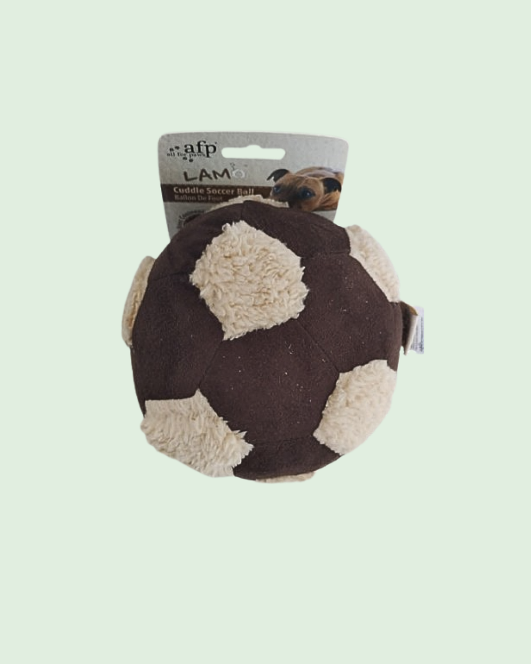 AFP Laine d'agneau - Cuddle Football L Marron
