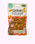 Cookies à l'herbe à chat et au saumon