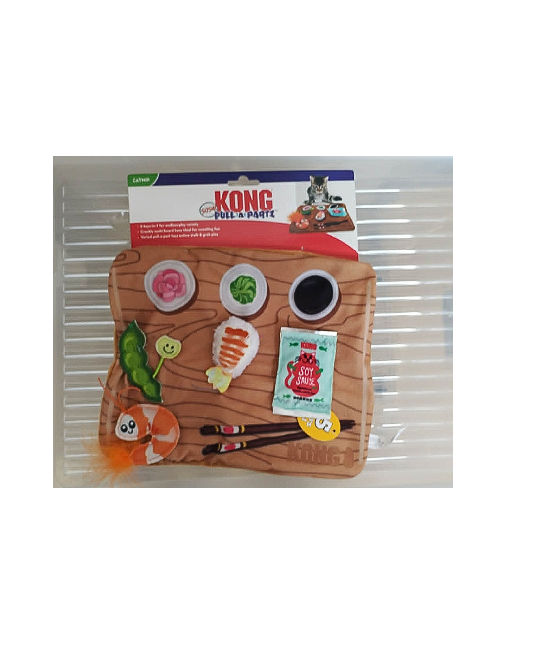 KONG Pull-A-Partz Sushi